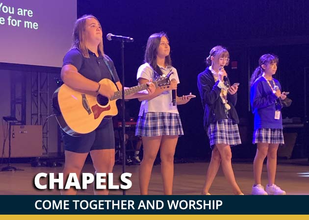 Chapels: Come together and Worship