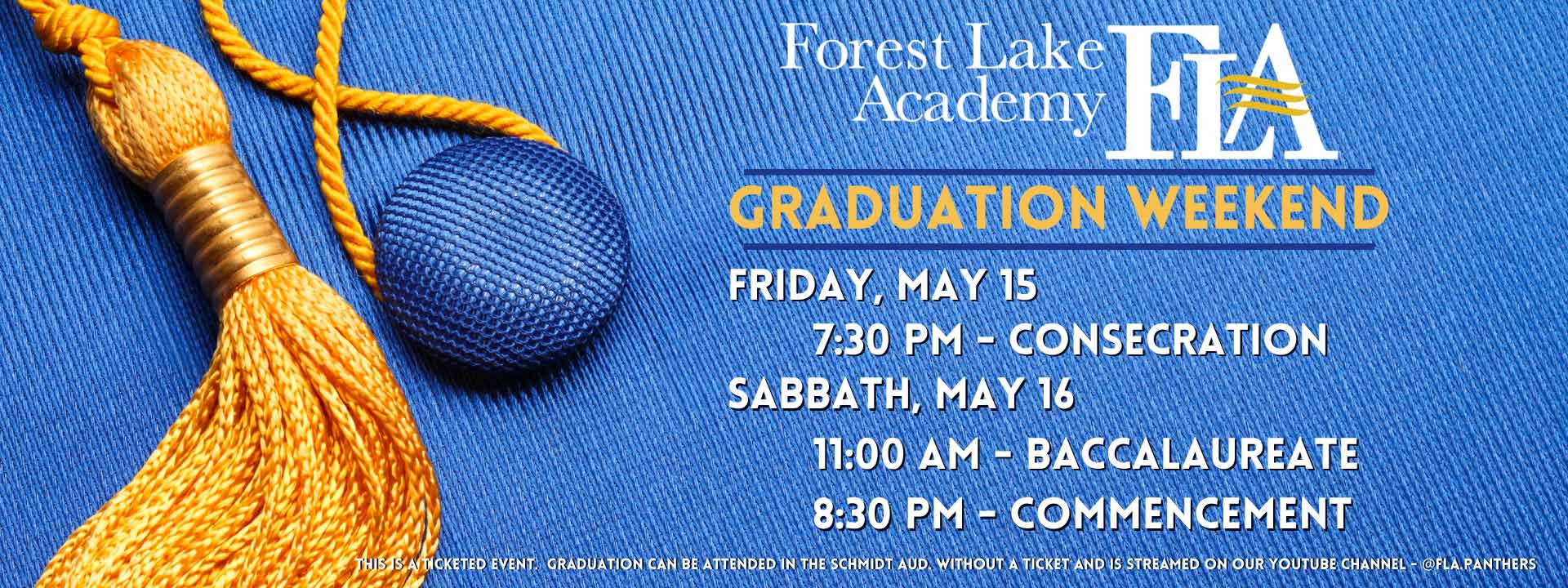Graduation Weekend 2026