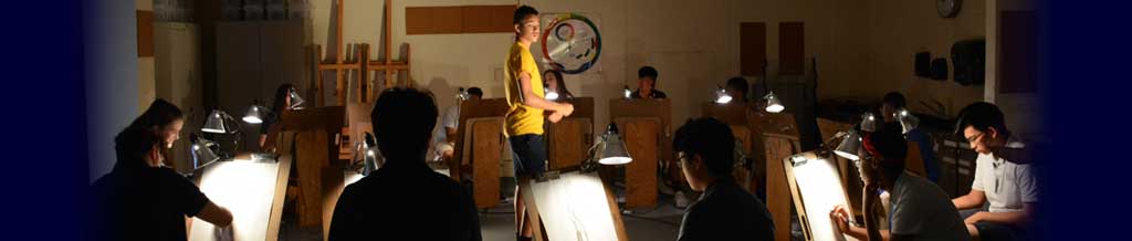 Digital Media students at FLA